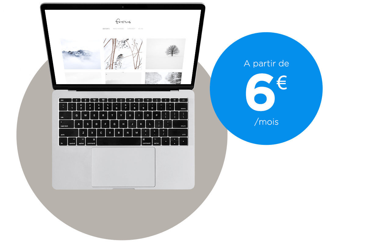 Site Internet pas cher à partir de 6€