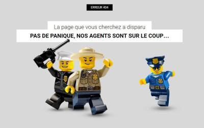 Page introuvable erreur 404