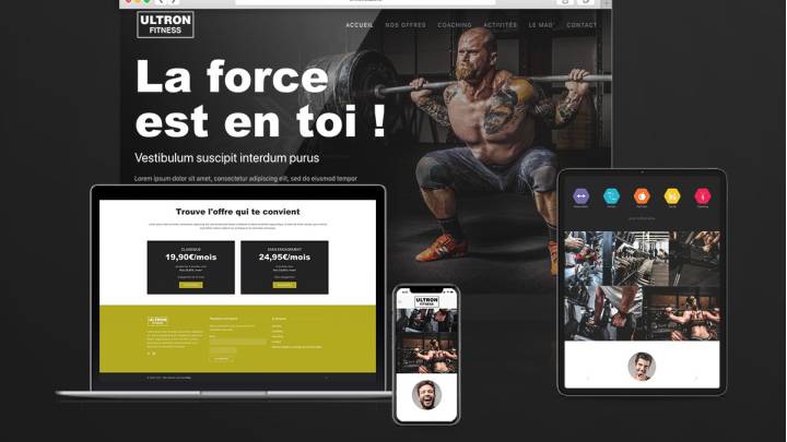 Design Ultron pour Créer un site