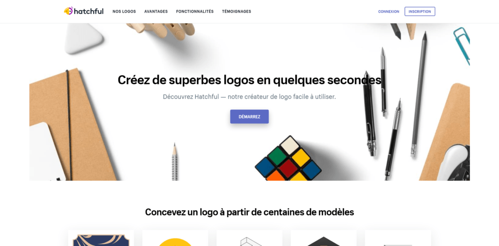 Hatchfull : outil de création en ligne de logo