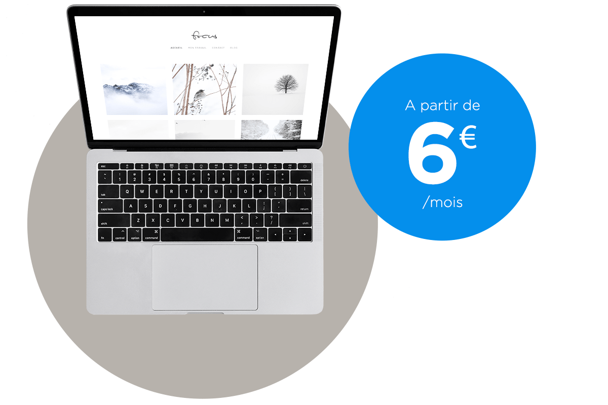 Votre site internet dès 6€/mois tout compris : pas cher non ?